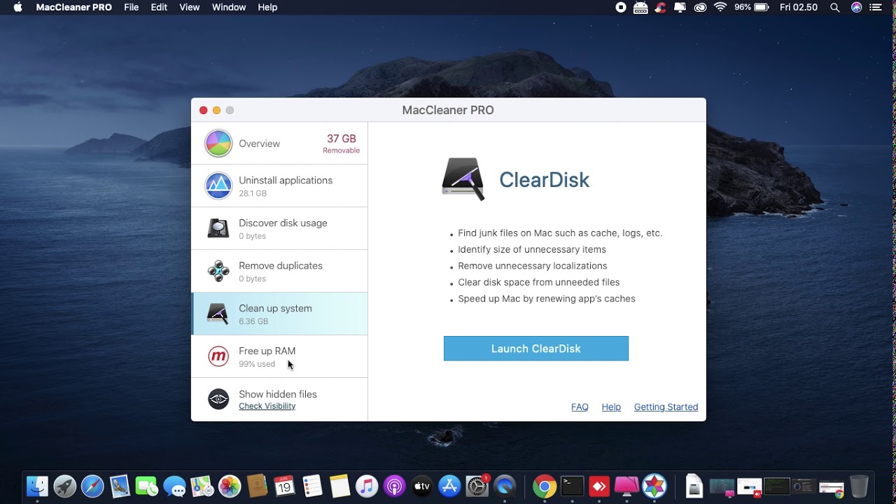 what cleaner is free for mac youtube